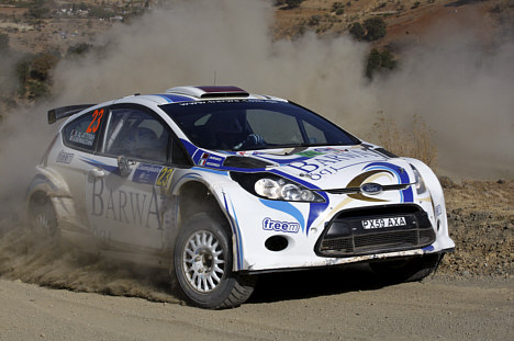 Nasser Al-Attiyah - Ford Fiesta S2000.